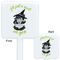 Witches On Halloween White Plastic Stir Stick - Double Sided - Approval