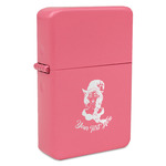 Witches On Halloween Windproof Lighter - Pink - Single Sided (Personalized)
