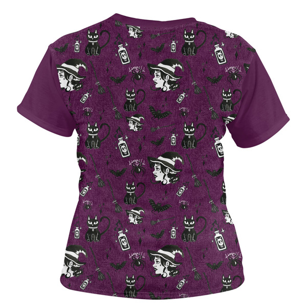Witches On Halloween Women's T-shirt Back