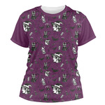 Witches On Halloween Women's Crew T-Shirt - 2X Large