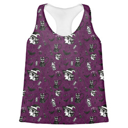 Witches On Halloween Womens Racerback Tank Top