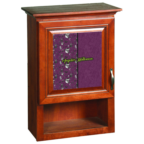 Witches On Halloween Wooden Cabinet Decal (Medium)