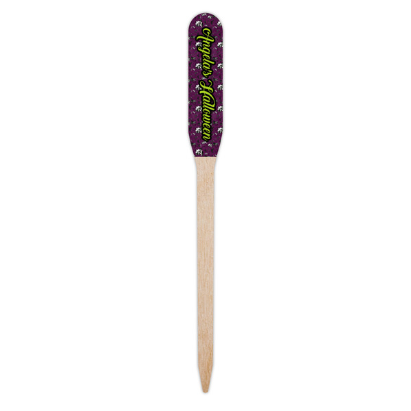 Witches On Halloween Wooden Food Pick - Paddle - Single Pick