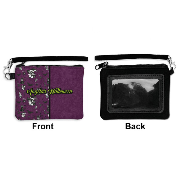 Witches On Halloween Wristlet ID Cases - Front & Back