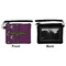 Witches On Halloween Wristlet ID Cases - Front & Back