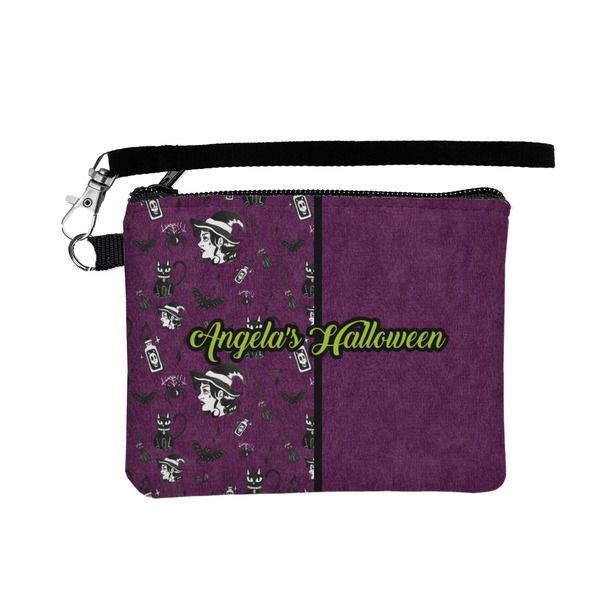 Custom Witches On Halloween Wristlet ID Case w/ Name or Text