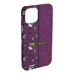 Witches On Halloween iPhone Case - Plastic - iPhone 15 Plus (Personalized)