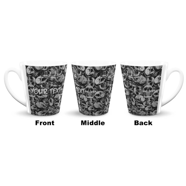 Skulls 12 Oz Latte Mug - Approval