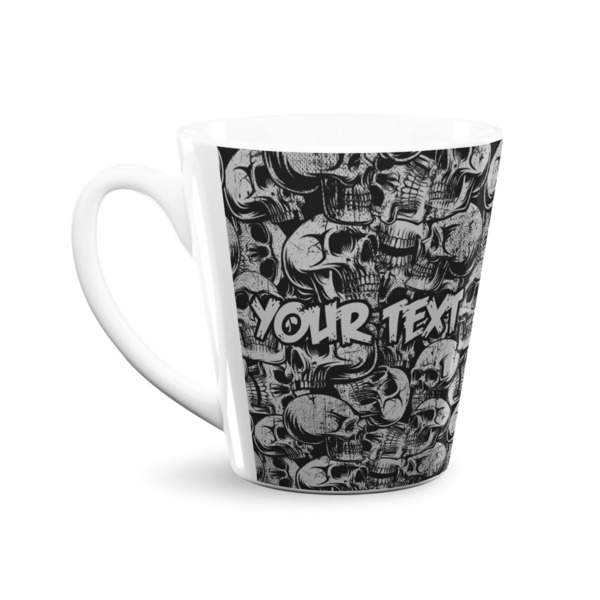 Skulls 12 Oz Latte Mug - Front