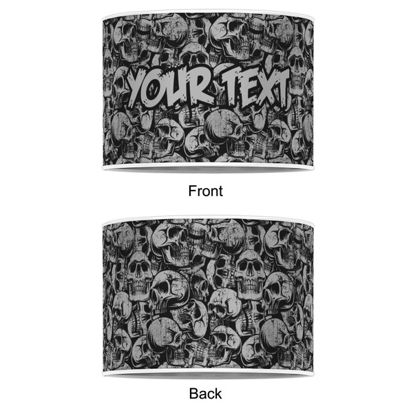 Skulls 16" Drum Lampshade - APPROVAL (Poly Film)