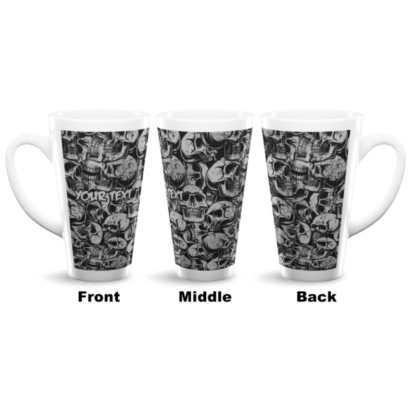 Skulls 16 Oz Latte Mug - Approval