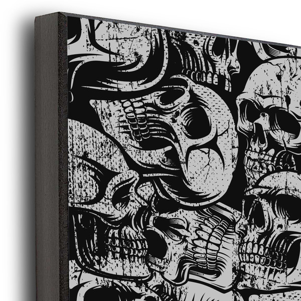 Skulls 16x20 Wood Print - Closeup