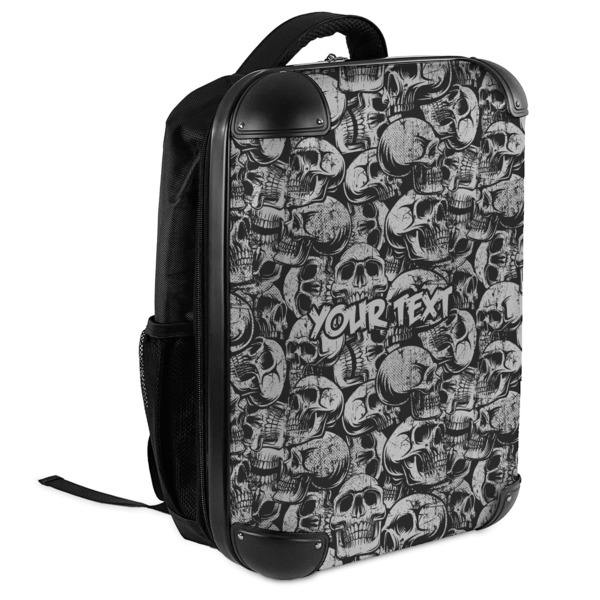 Skulls 18" Hard Shell Backpacks - ANGLED VIEW