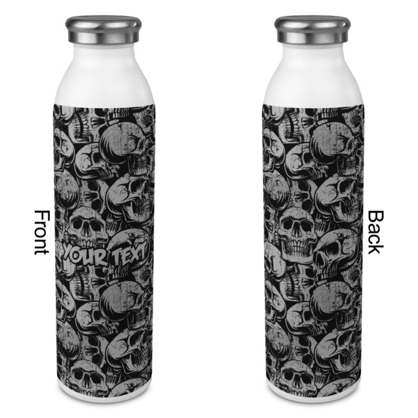 Skulls 20oz Water Bottles - Full Print - Approval
