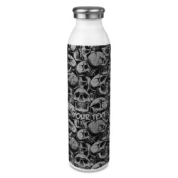 Skulls 20oz Stainless Steel Water Bottle - Full Print (Personalized)