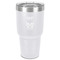 Skulls 30 oz Stainless Steel Tumbler - White - Single-Sided (Personalized)