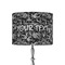 Skulls 8" Drum Lamp Shade - Fabric (Personalized)