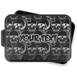 Skulls Aluminum Baking Pan with Lid (Personalized)