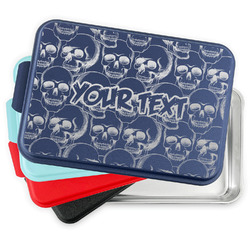 Skulls Aluminum Baking Pan with Lid (Personalized)