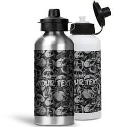 Skulls Water Bottles - 20 oz - Aluminum (Personalized)