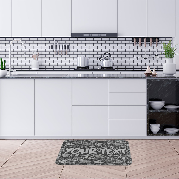 Skulls Anti-Fatigue Kitchen Mats - LIFESTYLE