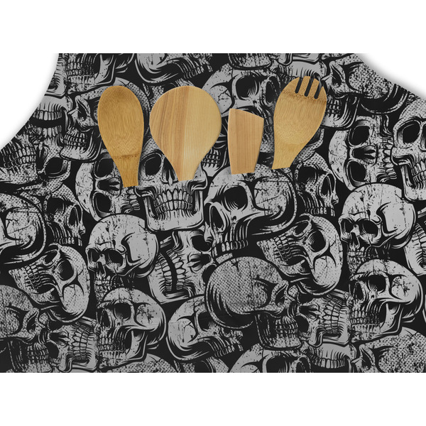 Skulls Apron - Pocket Detail with Props