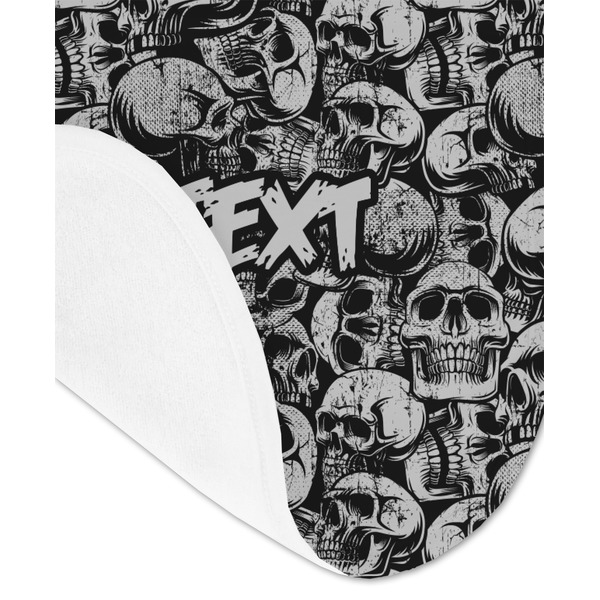 Skulls Baby Bib - AFT detail