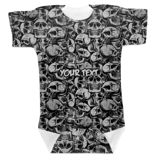 Custom Skulls Baby Bodysuit 12-18 (Personalized)