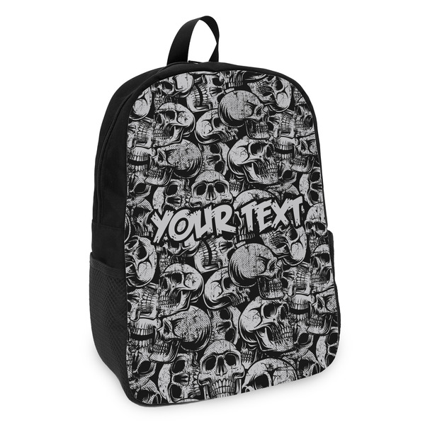 Custom Skulls Kids Backpack (Personalized)