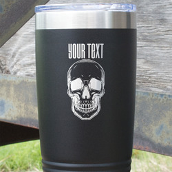 Skulls 20 oz Stainless Steel Tumbler (Personalized)