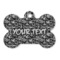 Skulls Bone Shaped Dog ID Tag (Personalized)