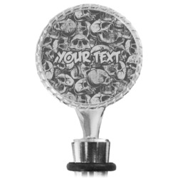 Skulls Wine Bottle Stopper (Personalized)