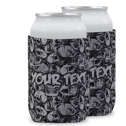 Skulls Can Cooler (12 oz) w/ Name or Text