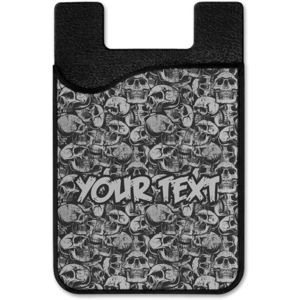 Skulls Cell Phone Credit Card Holder