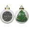 Skulls Ceramic Christmas Ornament - X-Mas Tree (APPROVAL)