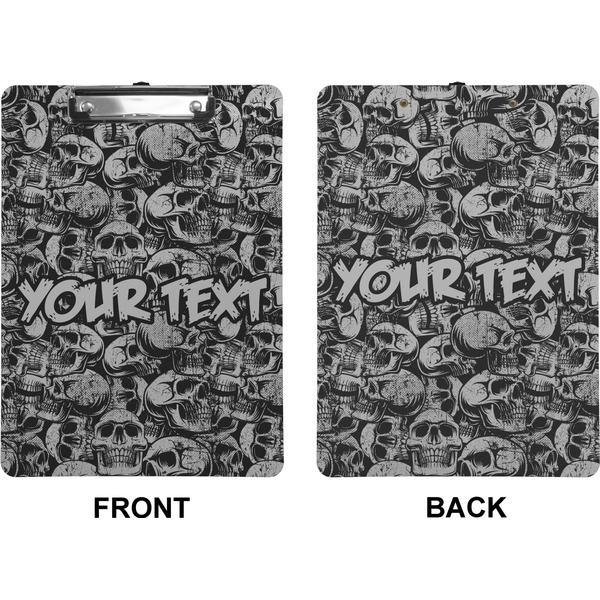 Skulls Clipboard (Letter) (Front + Back)