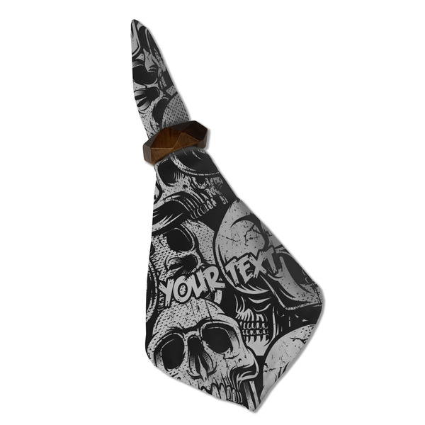 Skulls Cloth Napkins - Personalized Dinner (Folded in Ring) (MAIN)