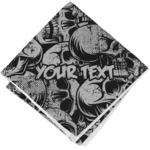 Skulls Cloth Napkin w/ Name or Text