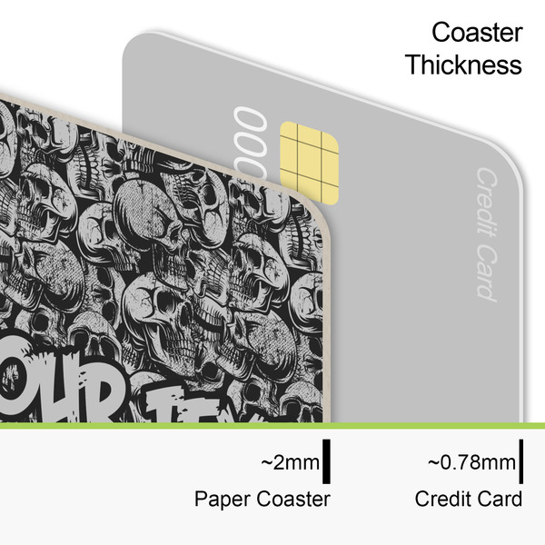 Skulls Coaster Thickness