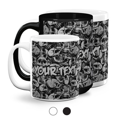 Skulls Coffee Mug (Personalized)