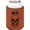 Skulls Leatherette Can Sleeve - Single Sided (Personalized)
