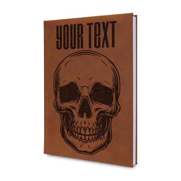 Custom Skulls Leatherette Journal - Single Sided (Personalized)