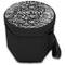 Skulls Collapsible Personalized Cooler & Seat (Closed)