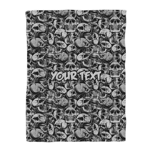 Skulls Comforter - Twin - Front
