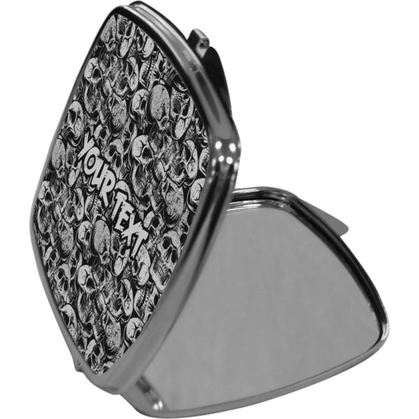 Skulls Compact Mirror (Side View)