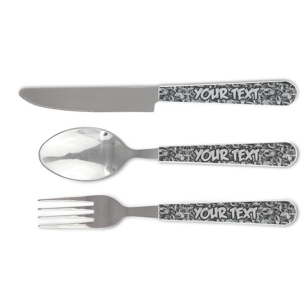 Custom Skulls Cutlery Set (Personalized)