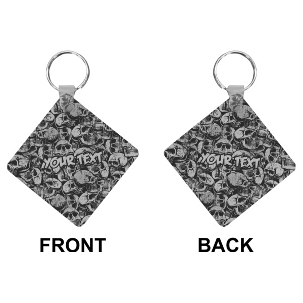 Skulls Diamond Keychain (Front + Back)