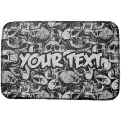 Skulls Dish Drying Mat (Personalized)
