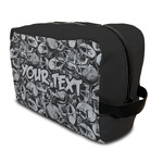 Skulls Toiletry Bag / Dopp Kit (Personalized)