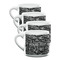 Skulls Double Shot Espresso Mugs - Set of 4 Front